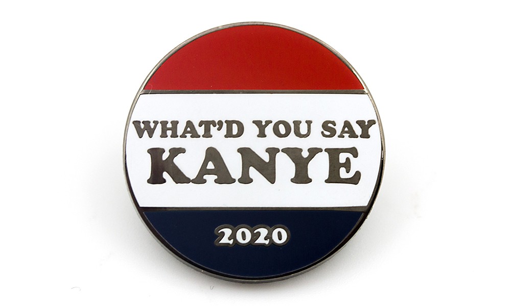 PINTRILL 竟为 Kanye 2020 年大选推出限量徽章