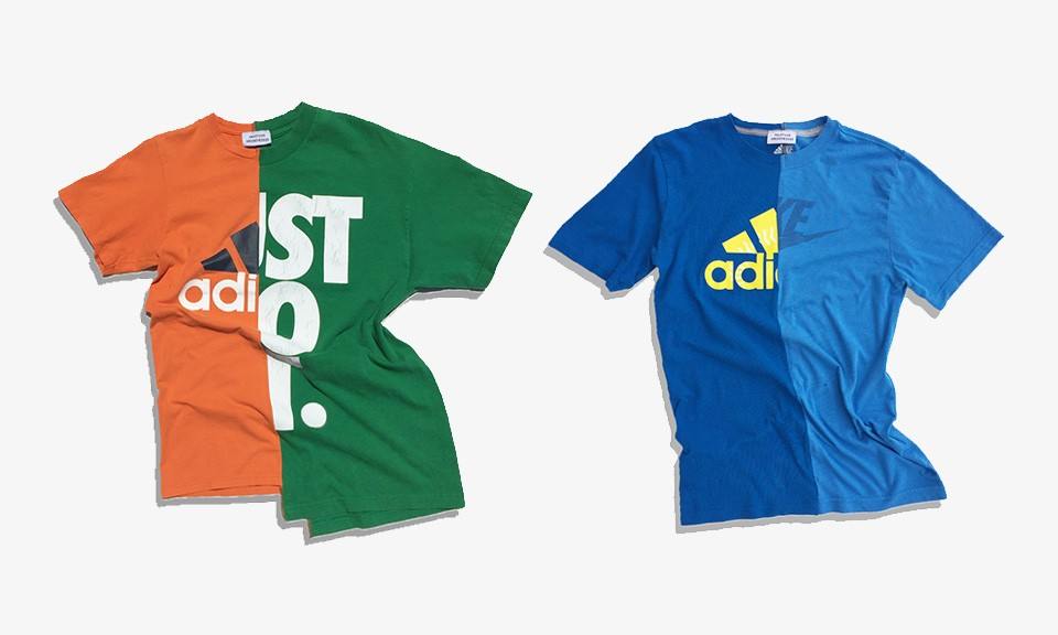 FRUITION Las Vegas 释出全新 adidas vs. Nike Mash-Up T 恤系列