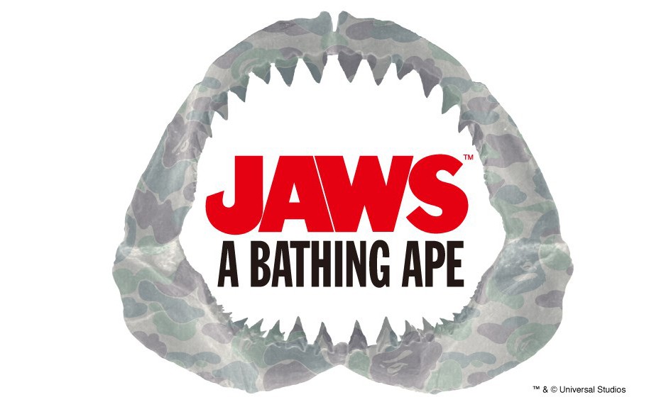 A BATHING APE® x JAWS 联乘系列即将上架