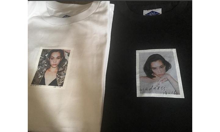 水原希子 x MADNESS 联名限定 Photo Tee 初览