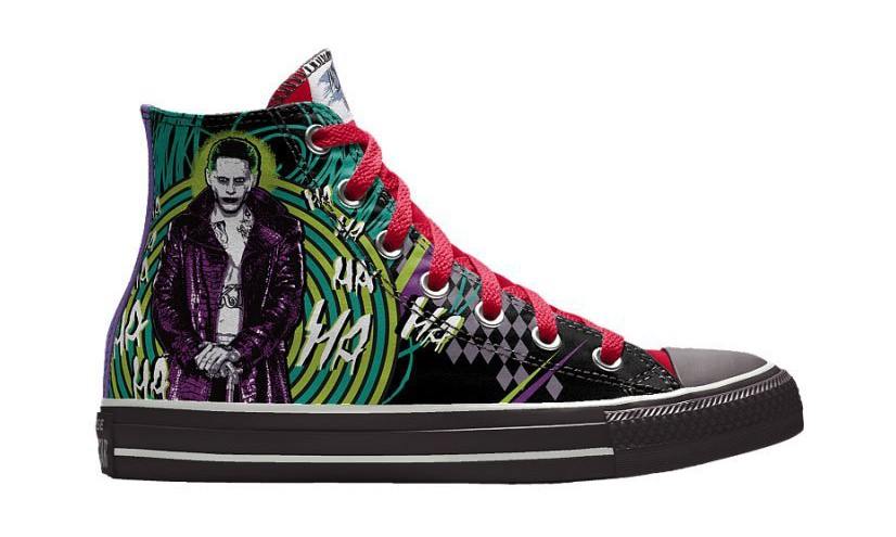 Converse 为 Chuck Taylor All Star 开放《Suicide Squad》电影主题定制选项