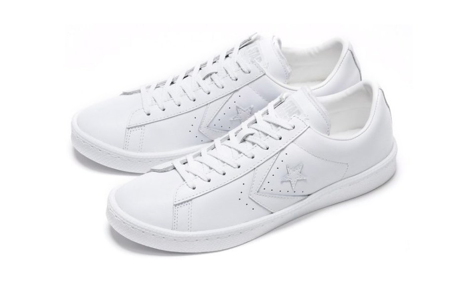 White atelier by CONVERSE 为 Pro Leather OX Low 打造 40 周年别注配色