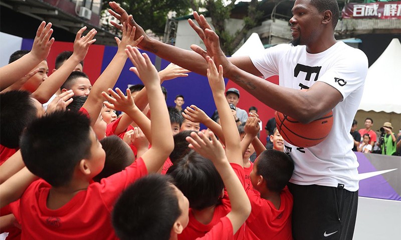 Kevin Durant 正式展开 Nike Basketball 中国之旅