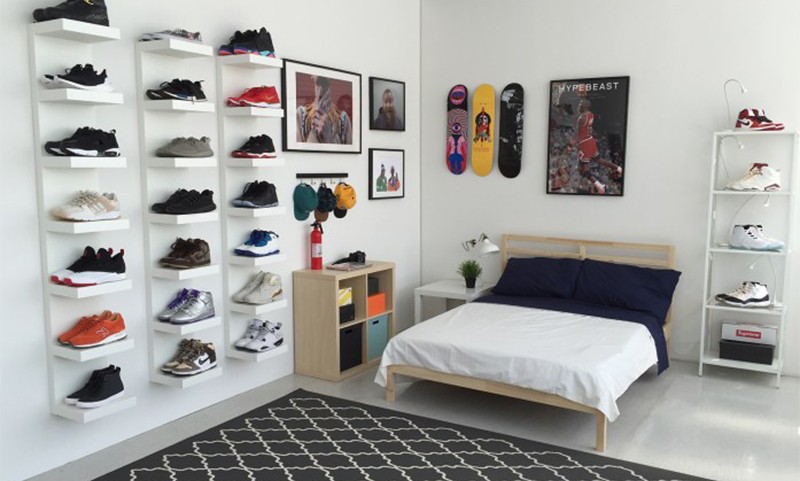 如何用 IKEA 家具布置“球鞋卧室”