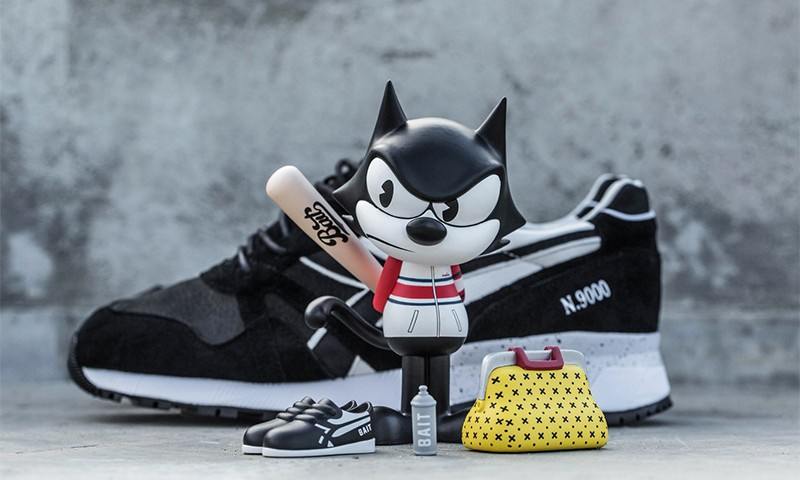 BAIT × Dreamworks × Diadora N9000 推出 “Felix the Cat” 主题配色