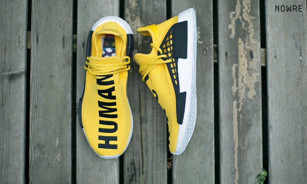 Pharrell Williams x adidas Originals Hu NMD “HUMAN RACE” 首款实拍欣赏