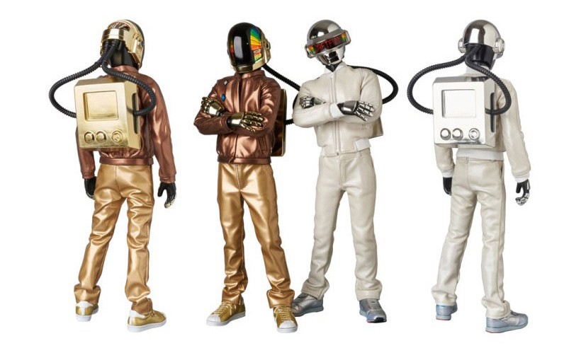这次会发光了，MEDICOM TOY 打造全新 Daft Punk 玩偶