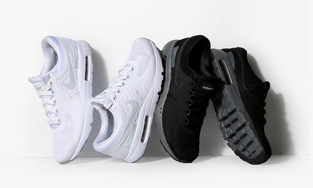 Nike Air Max Zero 全黑、全白配色释出
