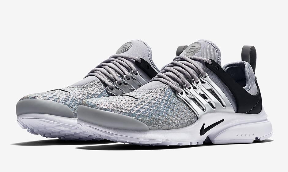 Nike Air Presto 又将金属质感融入 “Metal Mesh” 中