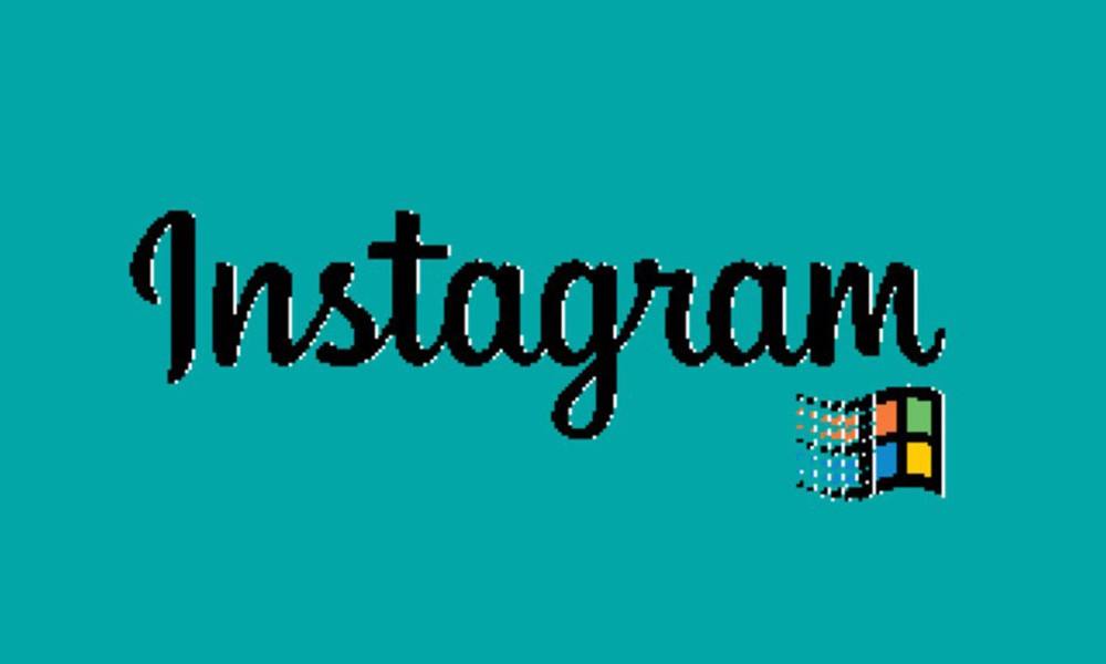 把 Instagram 放在 Windows 95 上运行会怎样？