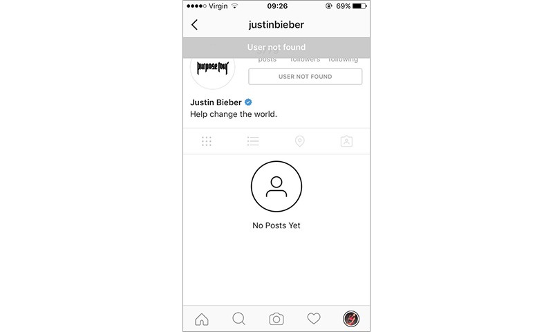 Justin Bieber 为女友注销 Instagram 账号