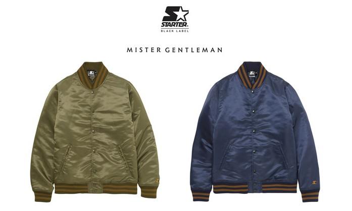 MR.GENTLEMAN x Starter Black Label 推出联名合作