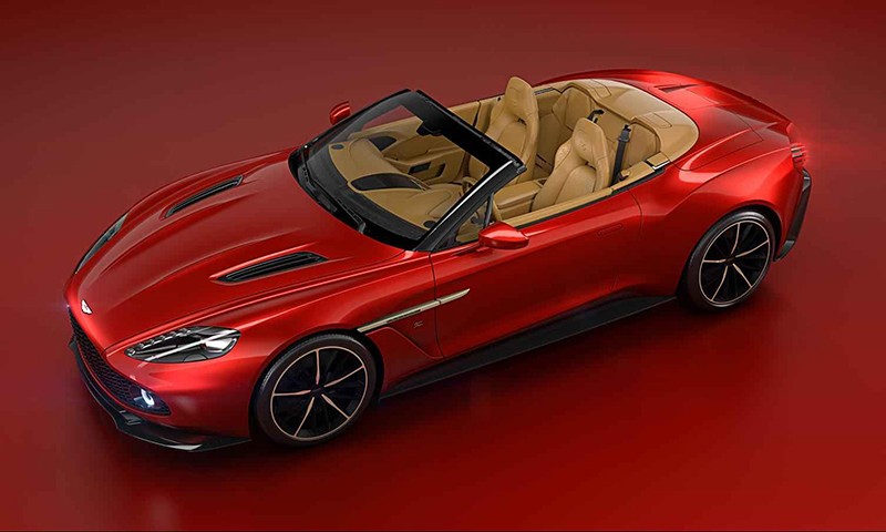 Aston Martin 打造全新 Vanquish Zagato 跑车