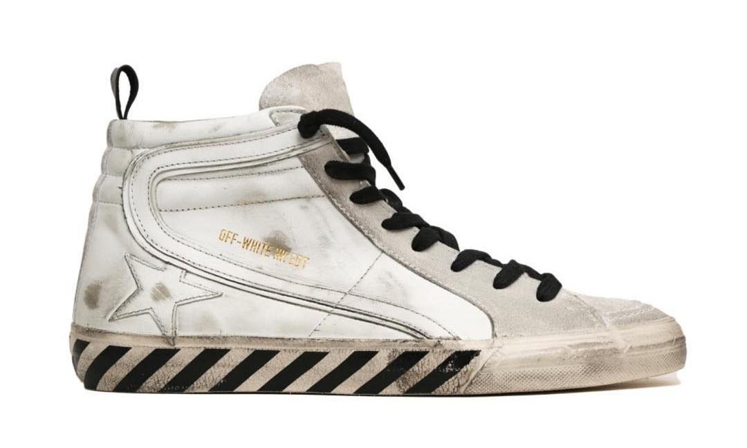 OFF-WHITE x Golden Goose 联名 Slide Sneaker 鞋款即将登陆香港独占发售