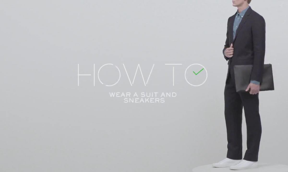 西装球鞋怎么搭？MR PORTER《HOW TO》系列短片告诉你