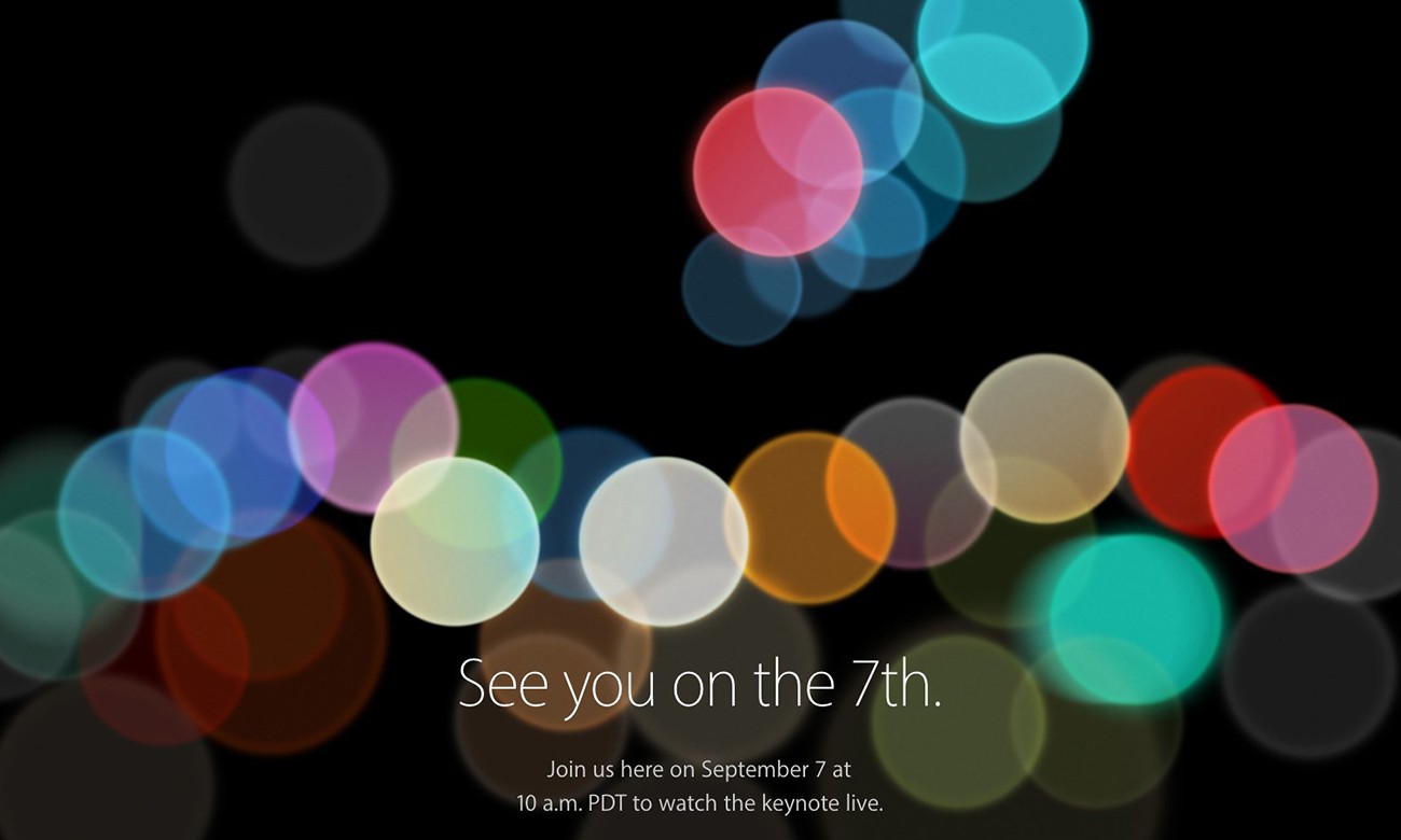 9 月 7 日！苹果官方正式确定 iPhone 7 发布会日期