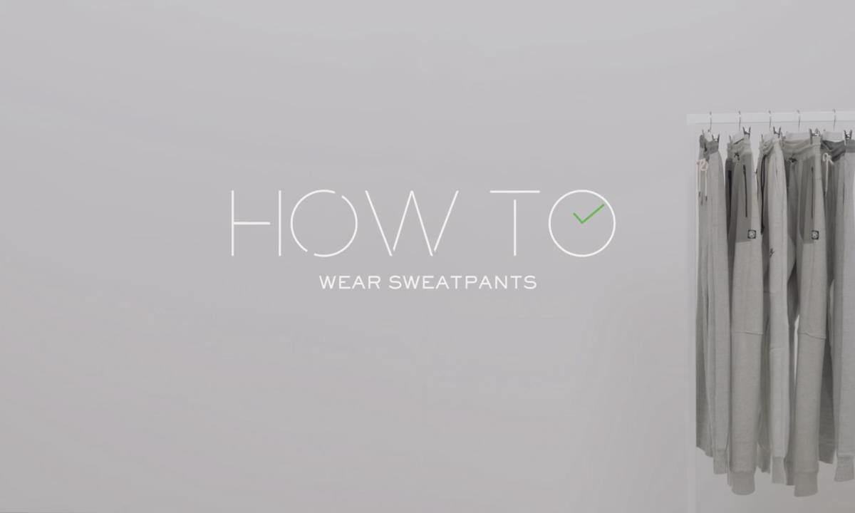 运动裤还能这么穿，MR PORTER《HOW TO》系列告诉你