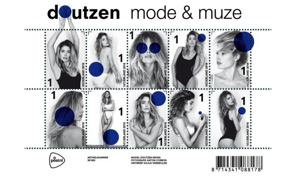 打破传统邮票的观念，荷兰邮局 Post NL 推出维密超模邮票