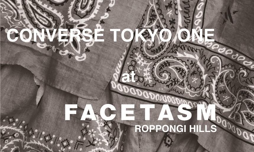 FACETASM x CONVERSE TOKYO ONE 期间限定联名单品