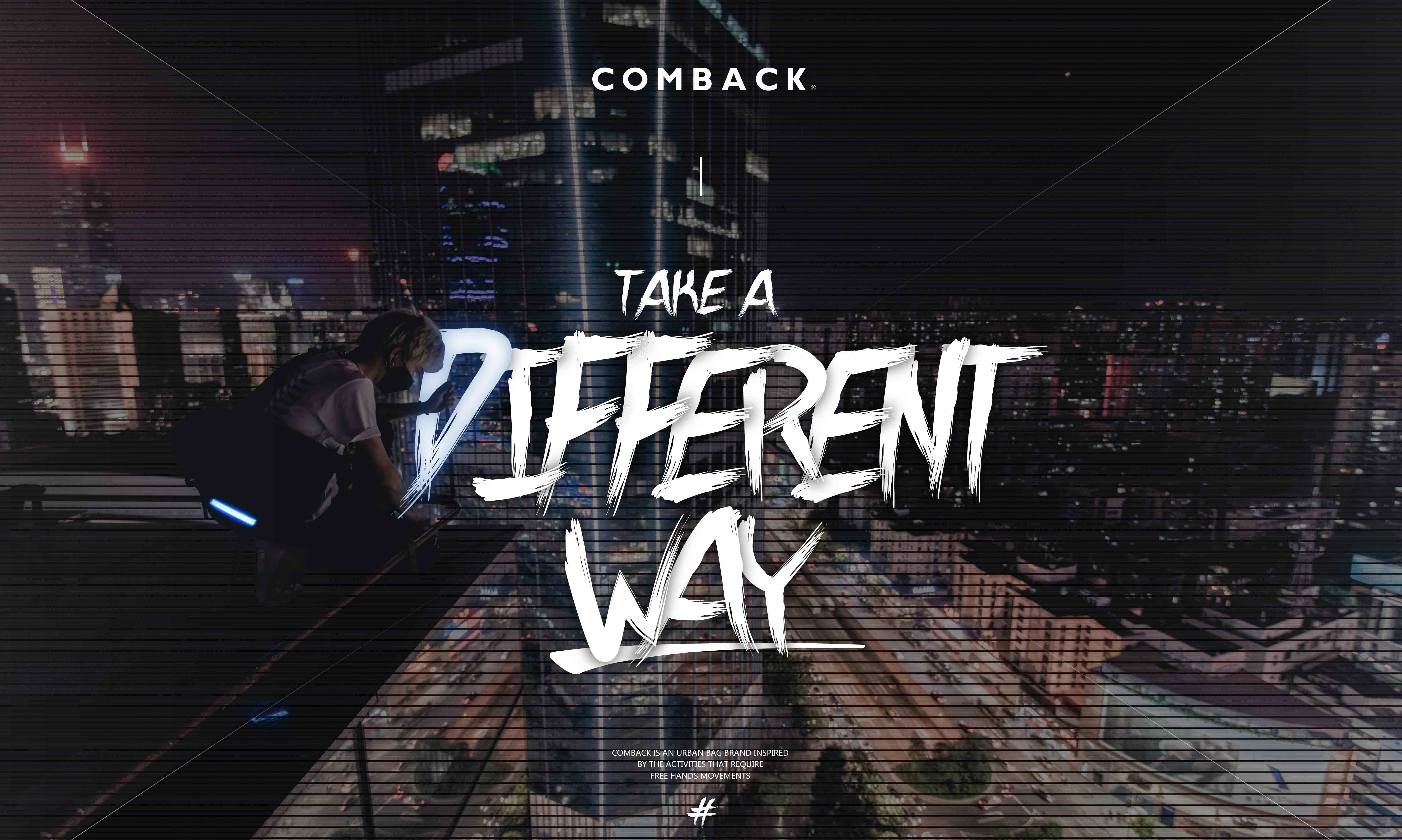 COMBACK “TAKE A DIFFERENT WAY” 闪灯发光条新系列登场