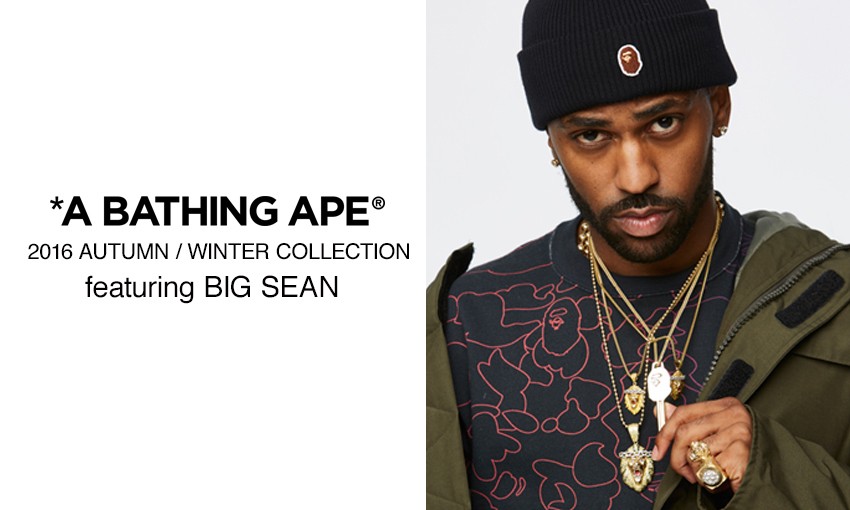 看看人气 Rapper Big Sean 是怎么演绎 A BATHING APE® 2016 秋冬系列的
