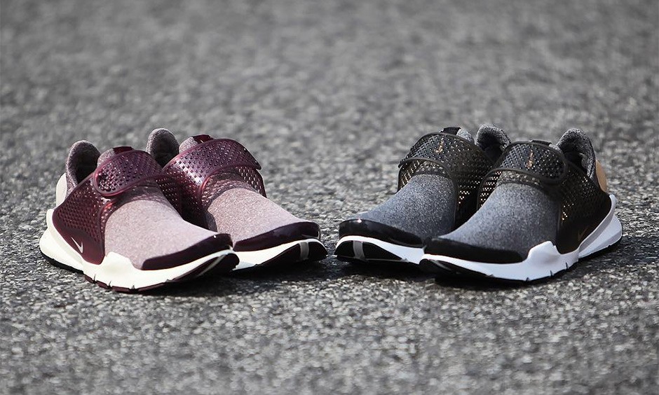 染色工程网眼布材质，Nike Sock Dart 全新系列即将登场