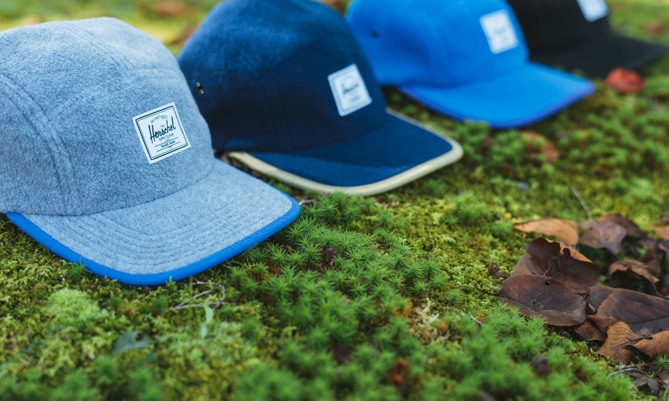 秋季帽款的不二选择，Herschel Supply 带来全新摇粒绒五片帽系列