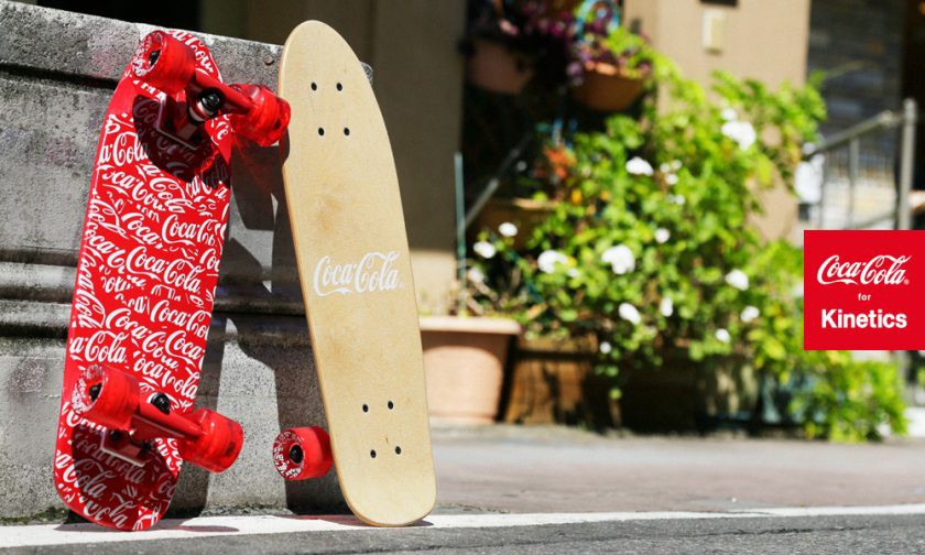 Coca-Cola x Kinetics 公路滑板