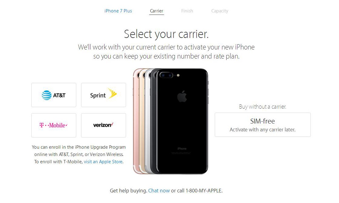 美国苹果官网开售无锁版 iPhone 7，价格太诱人