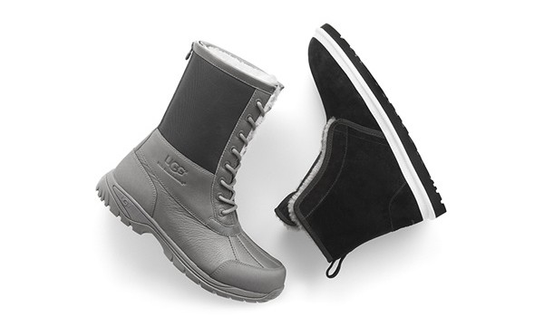 在“草鞋”之后，UGG 与 White Mountaineering 又合作打造了两双靴款设计