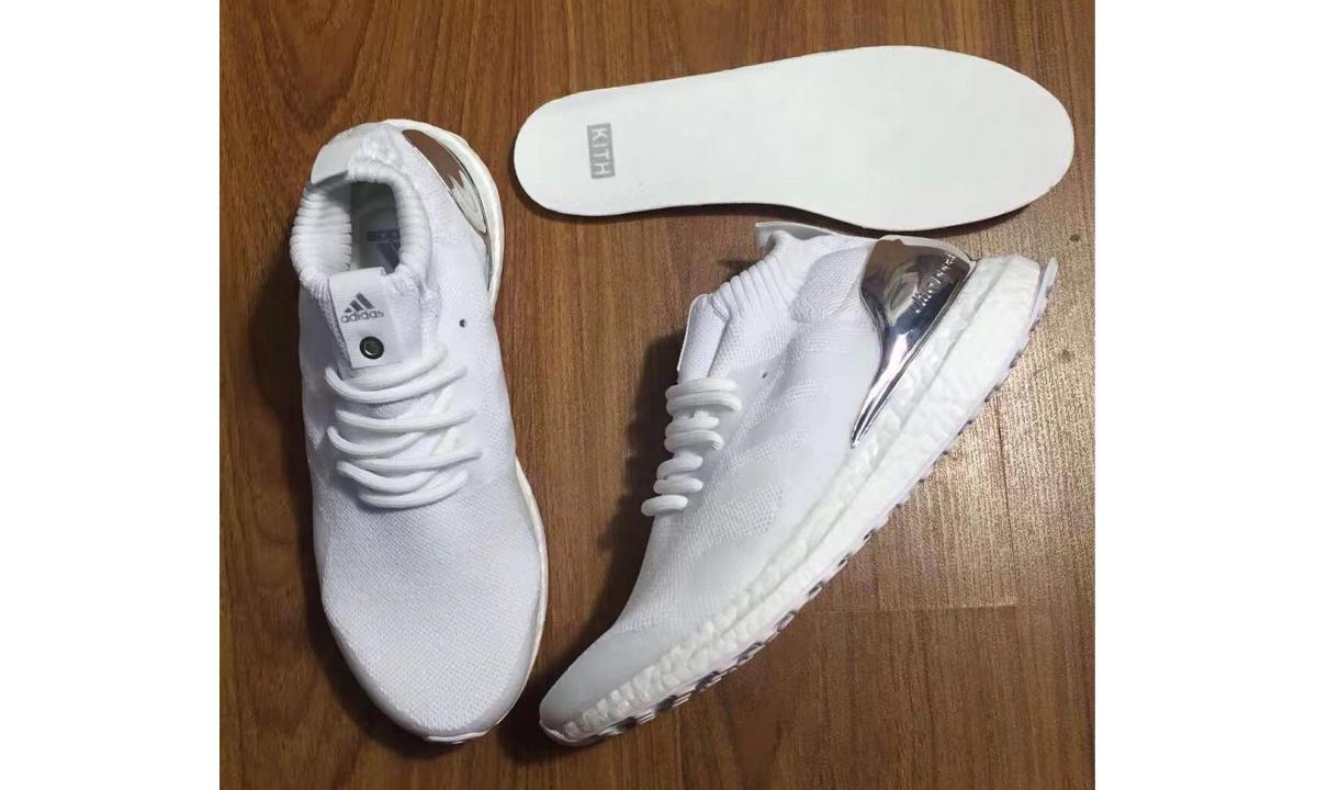 Ronnie Fieg x adidas 联名 Ultra Boost 白银配色清晰近赏