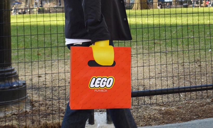 以后大家可能都会因为这个购物袋去买 LEGO® 玩具了