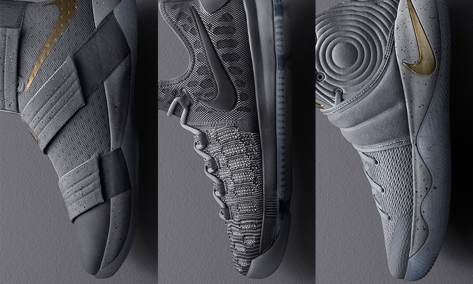 为庆祝新赛季拉开帷幕，Nike 为旗下热门战靴带来全新 “Battle Grey” 配色