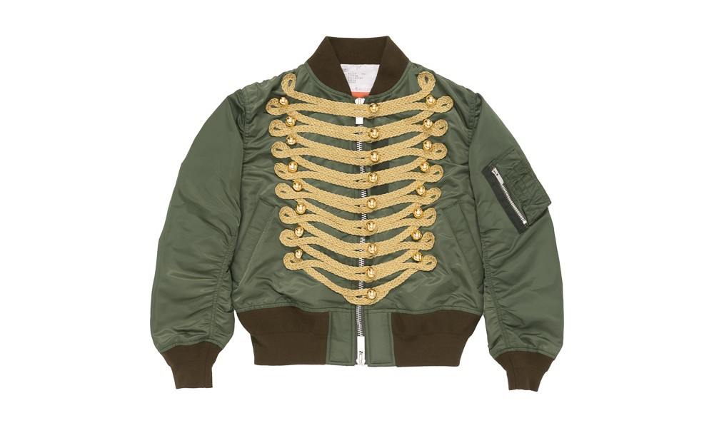 sacai x Dover Street Market 限定别注 MA-1