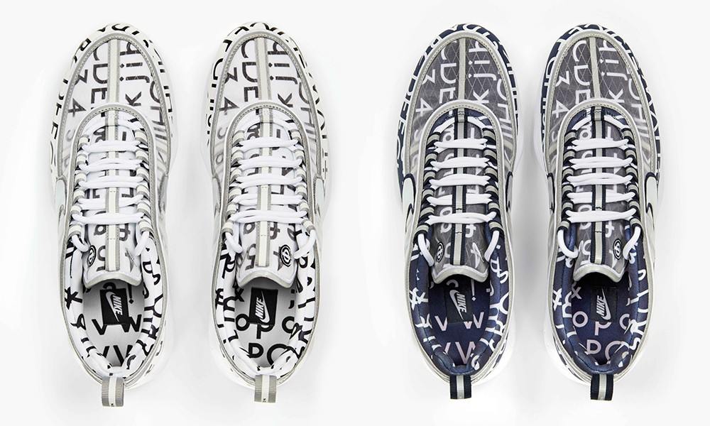 英国品牌 Roundel 联手 NikeLab，打造了两款印满了字的 Zoom Spiridon