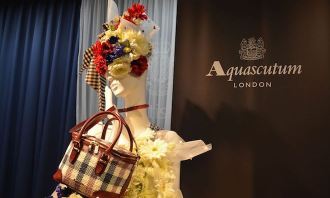 Aquascutum 包袋系列在日本上市
