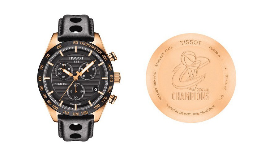 TISSOT 为 NBA 2016 总冠军骑士队打造专属手表