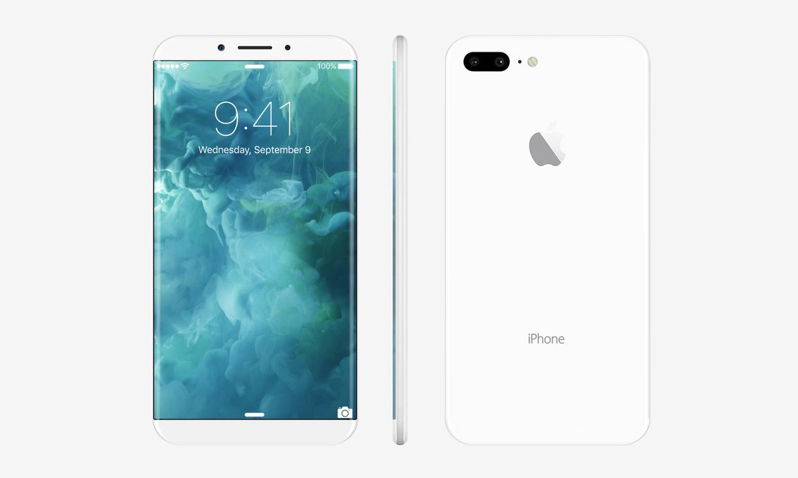 明年的 iPhone 8 将运用 “3D曲面” 屏幕，同时还可能移除 Home 按键