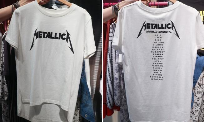 GU 2017 春夏将推出 METALLICA 主题系列