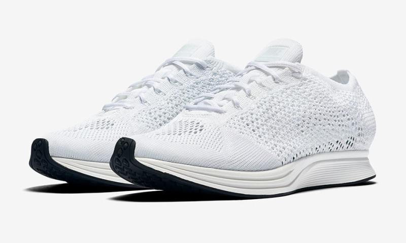 Nike Flyknit Racer 纯白新作将于明年春季发售