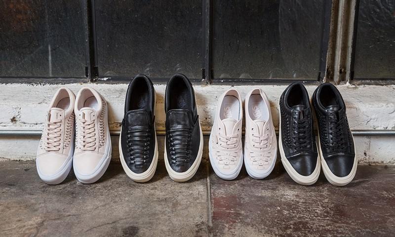 VANS 推出四双编织系列鞋款