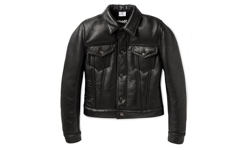 Vetements x Schott NYC 联名机车夹克现已发售