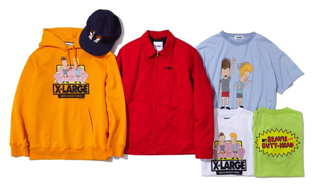 XLARGE® x Beavis and Butt-Head 合作系列