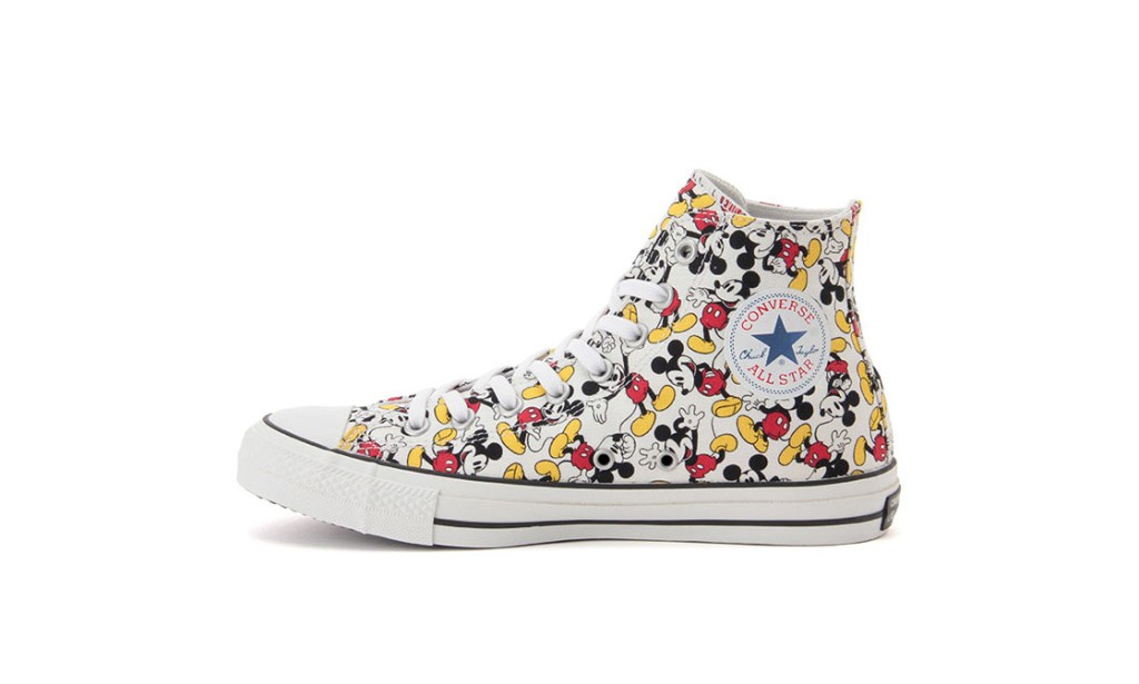 当经典遇上经典，Mickey Mouse x Converse All Star 系列鞋款发布