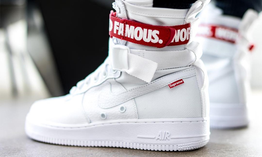 你也能实现的 Supreme x Nike 客制联名 Special Field Air Force 1