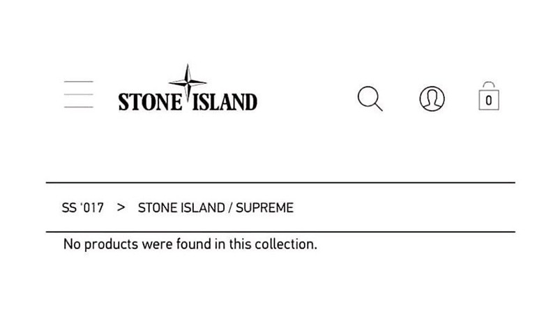 Stone Island 或将与 Supreme 再次合作