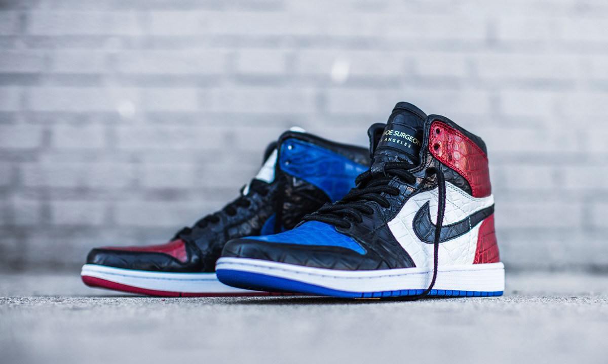 The Shoe Surgeon 奢华升级 Air Jordan I “Top 3”