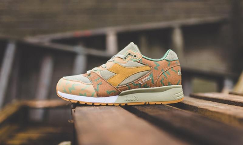 DIADORA 为 S.8000 鞋型带来 “Japanese Millitary Camo” 配色