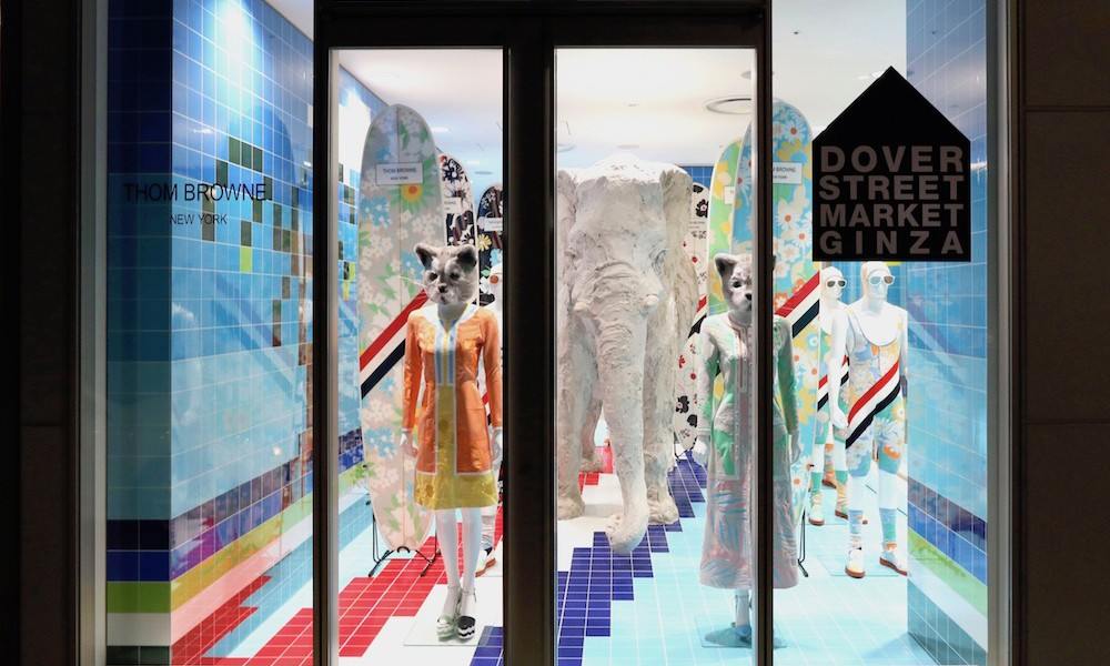 THOM BROWNE SURF SHOP 移师东京 DOVER STREET MARKET GINZA