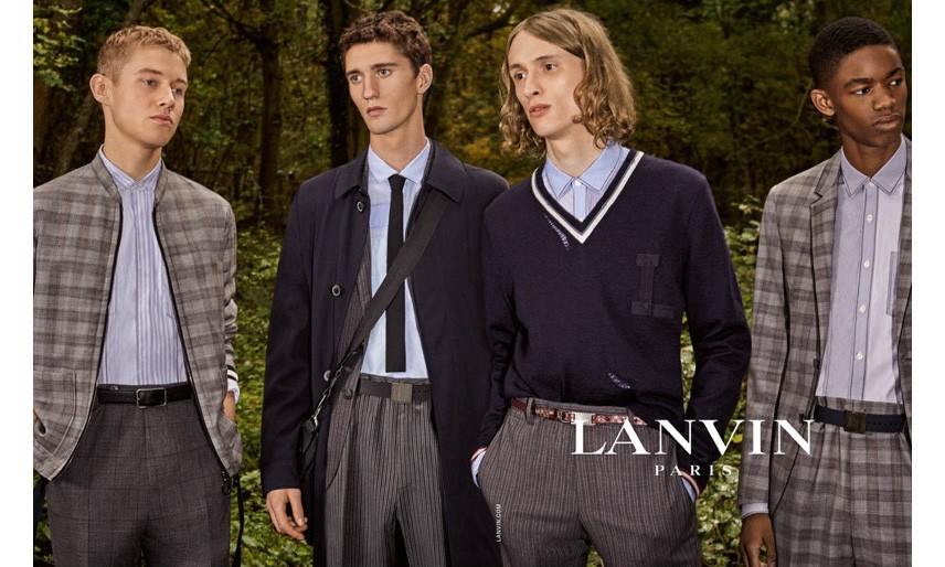 Lanvin 男装 2017 春夏系列官方广告释出
